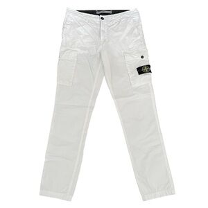 STONE ISLAND Pants Men’s 32x32 White Type SL Cargo Trouser